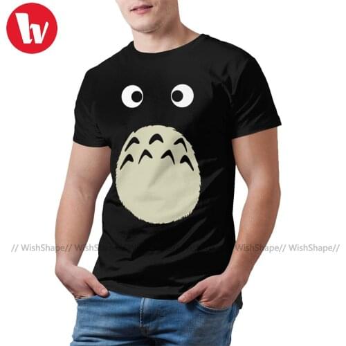 Totoro T-Shirt Beach Funny 100 Percent Cotton T Shirt Graphic Short Sleeve Tshirt Man 6xl