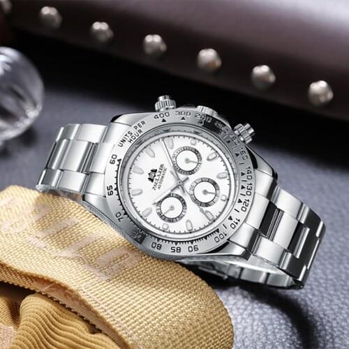 LOSTSOUL Mens Stainless Steel Watch