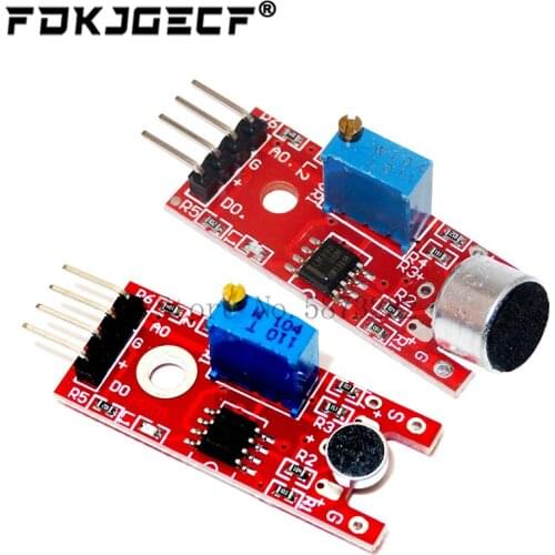 Microphone Voice Sound Sensor Detection Module For Arduino AVR PIC Analog Digital Output Sensors KY-038 KY-037