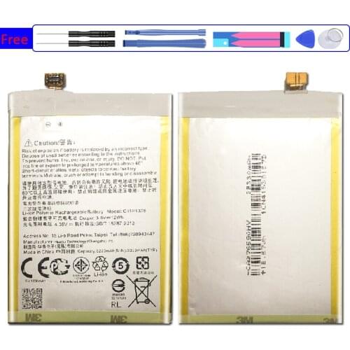 Mobile Phone Battery For Asus ZenFone 6 ZenFone6 A601CG A600CG T00G C11P1325 3330mAh
