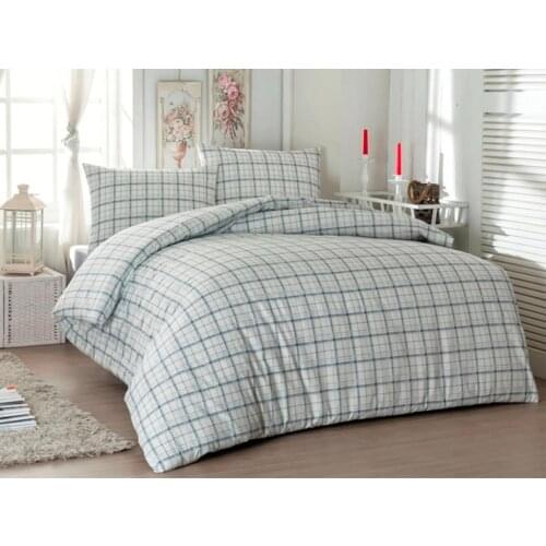 Land Of dowry Tek Personality Plaid Duvet cover set
