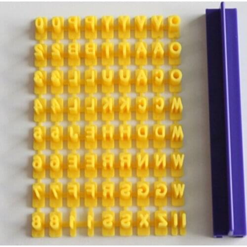 New Hot Biscuit Cutter Number Alphabet Fondant Cookie Mould Cake Cutters Decor Baking Molds Tools SMR88