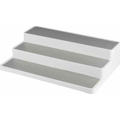 Home Organization 3 Tier Spice Rack Step Shelf Organizer Kitchen Seasoning Bottle Jar Stand
