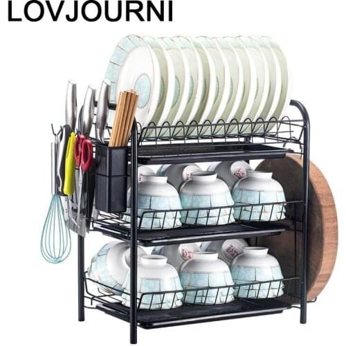 Supplies Organization Drying Rangement Afdruiprek Keuken Organizer Dish Organizador Cuisine Cocina Kitchen Storage Rack Holder