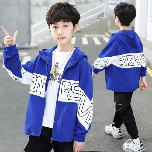 New Arrive Spring Autumn Boy Coat Jackets Overcoat Top Kids Teenage Gift Children Clothes Gift Formal School High Quality