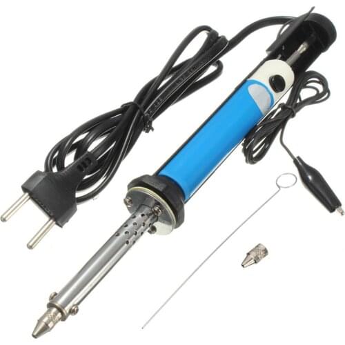 2 In1 30W 220V Soldering Iron PCB Solder Sucker Desoldering Pump Welding Tool EU Plug