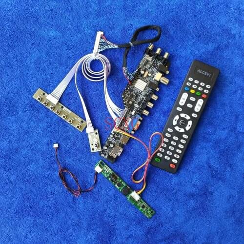 Screen drive board Digital LVDS 30-Pin USB AV VGA HDMI-compatible For M238HVN01.1/M238HVN01.3/M238HVN01.5 KIT 1920*1080 LED/LCD