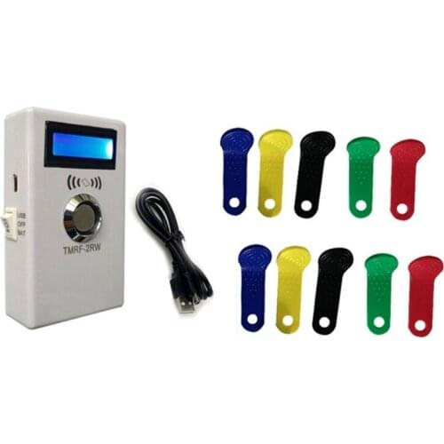 MOOL TMRF-2RW Ibutton Programmer DS1990A Duplicator Cloner Copier 125Khz RFID Reader Writer RW1990 Key Token T5577 RFID