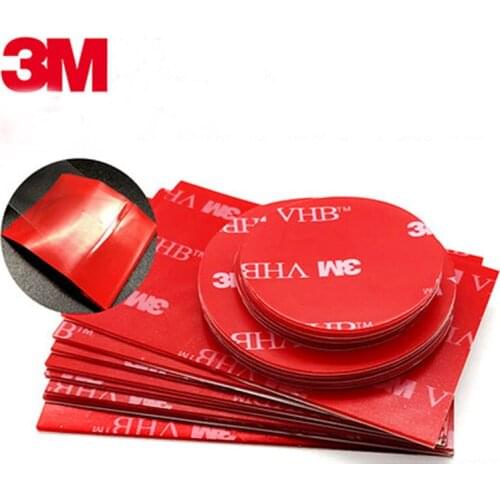 Transparent double sided tape VHb 3M adhesive tape waterproof, traceless and high temperature resistant