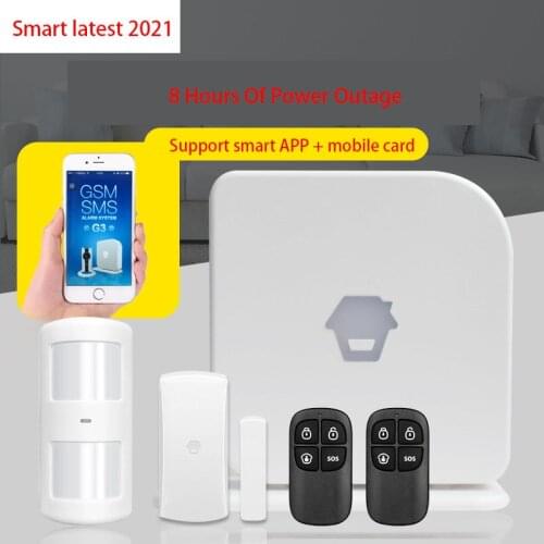 Smart G3 Mobile Phone Card Anti-theft Alarm Wireless Infrared Anti-theft Device Store Home Alarm Can Be Monitored In Real Time