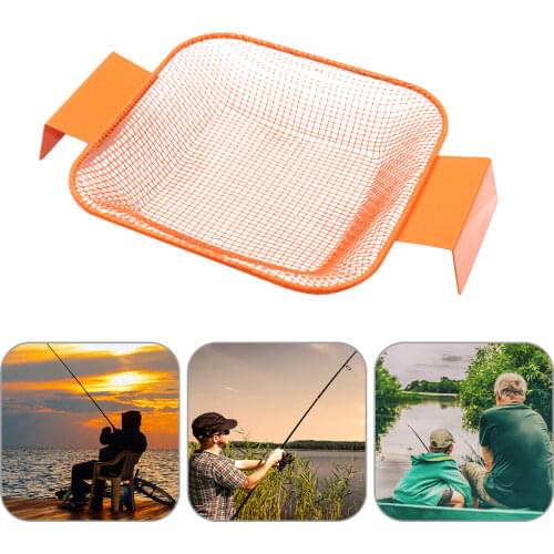 3/4mm Fishing Bait Sieve Mini Lightweight Riddle Mesh Net Tool Fishing Tackle Outdoor Fishing Toys Play Tool Filtration
