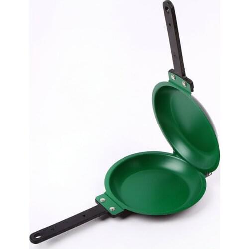 Non-Stick Cooking Pan Double Sided Eggs Pancake Frying Pot Kitchen Breakfast Make Cookware for Induction Cooker Gas Stove Use