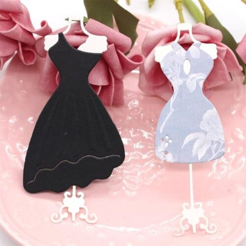 Long Skirt Metal Cutting Dies Stencils for DIY Scrapbooking Decorative Embossing DIY Paper Cards