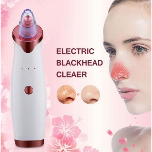 Electric Acne Remover Point Noir Blackhead Vacuum Extractor Tool Black Spots Pore Cleaner Skin Care Facial Pore Cleaner Machine