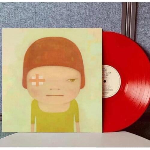 Nara Yoshitomo Cartoon Oil Painting Hand Made On Canvas Graffiti Art Oil Painting For Kids Wall Decoration