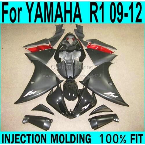 Matte Fairings For YAMAHA R1 2009-2015 year model ( sticker customize ) 09 Injection Fairing kit free shipping ll39