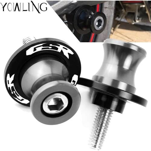 Motorcycle Accessories CNC Aluminum M8 Swingarm Spools Slider Stand Screw For Suzuki GSR 750 600 400 GSR400 GSR600 GSR750 8MM