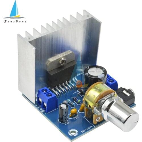 15W+15W TDA7297 Audio Amplifier Board AC/DC 12V Dual-Channel Stereo Digital Amplifier Module DIY Kit