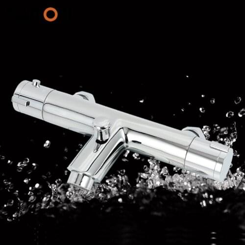 Clearance Sale Thermostatic Shower Faucet Mixer Water Tap Chrome thermostatic mixing valve torneira de parede 839