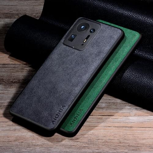 Luxury Phone Case for Xiaomi Mix 4 slim premium PU leather funda coque capa Business Style Case Cover for Xiaomi Mi Mix4