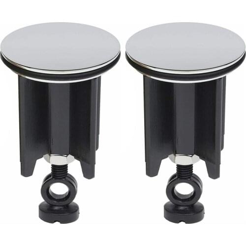 Universal Sink Plug Bathroom 40mm Pop-Up Plug Replacement Drain Plug Detachable Adjustable Manual Lift Drain Plug Kitchen Access