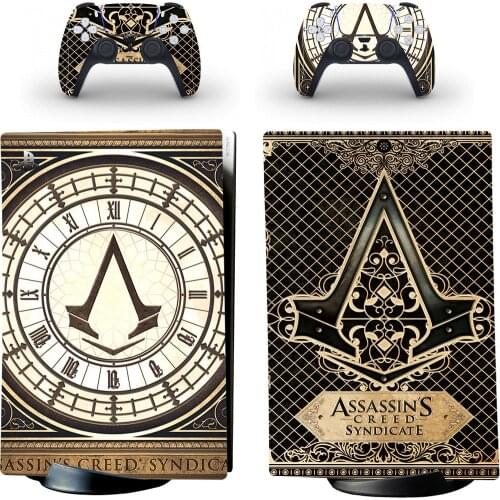 New Assassin PS5 Digital Skin Sticker for Playstation 5 Console & 2 Controllers Decal Vinyl Skins