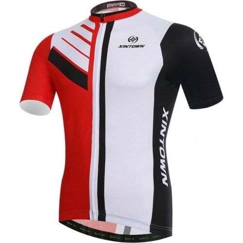 XINTOWN Sport Men Cycling Jersey 2018 pro team Summer MTB Bike Jersey Quick Dry Bicycle Cycling Clothing Maillot Ciclismo Hombre