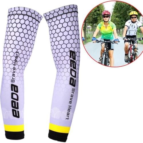 UV Protection Cycling Arm Sleeves Men Women Cycles Sun Protection Arm Cover Sleeve Bicycle Basketball Arm Warmers Cover