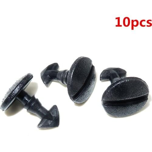 Fit for 10pcs Rear Bumper Tow Cover Trim Panel Clip Auto Fastener Clip for Land Rover Discovery 04-13 Range Rover Sport 05-13