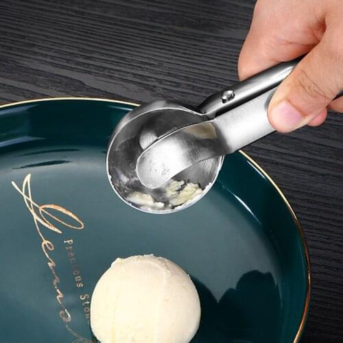 304 Stainless Steel Ice Cream Spoon Watermelon Dragon Fruit Scooper Kitchen Fruit And Vegetable Creative DIY Tools Accessories