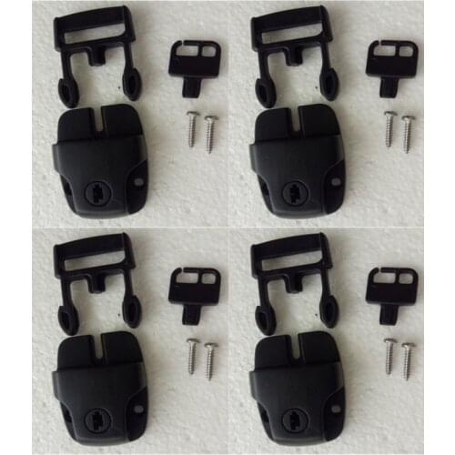 4 Spa Hot Tub Cover Broken Latch Repair Kit Clip Lock with key and hardware