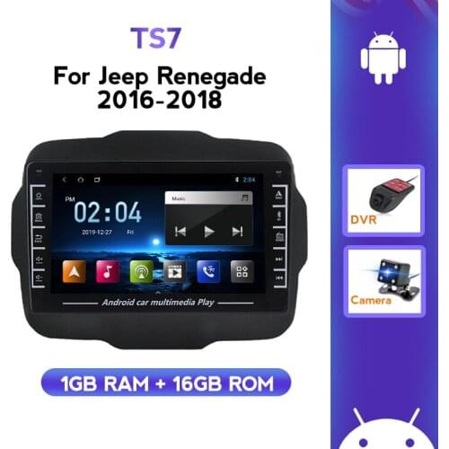 IPS Car Multimedia Android Auto Radio For Jeep Renegade 2016 2017 2018 2019 2020 Navigation GPS WIFI Stereo Video Player