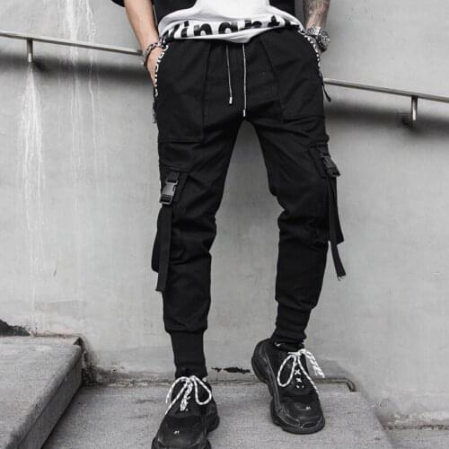 Streetwear Jogger Men Cargo Pants Sweatpants 2021 Japanese Harajuku Fashion Casual Male Clothing Running Sports Hip Hop Trousers