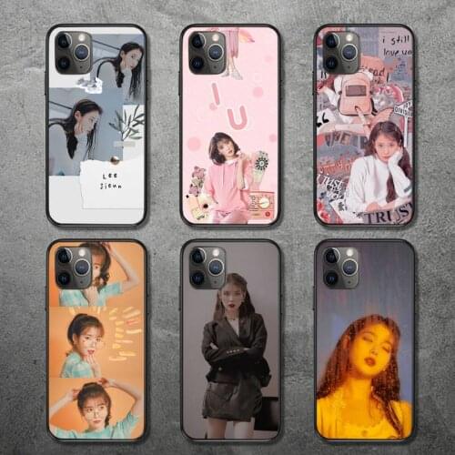 IU Lee Ji Eun Phone Case for iPhone 12 11 mini pro XS MAX 8 7 6 6S Plus X 5S SE 2020 XR