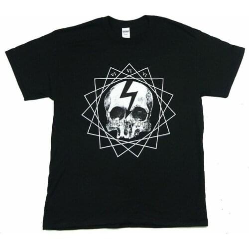 Marilyn Manson Fated Skull Faithful Fatal 666 Black T Shirt New REPRINT