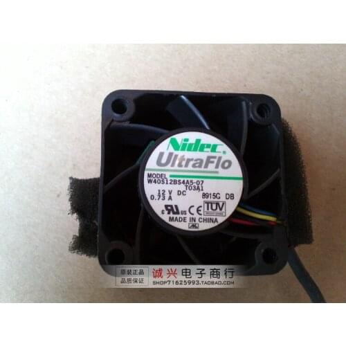 For Nidec 4028 12v 0.73a 4cm fan violence w40s12bs4a5-07