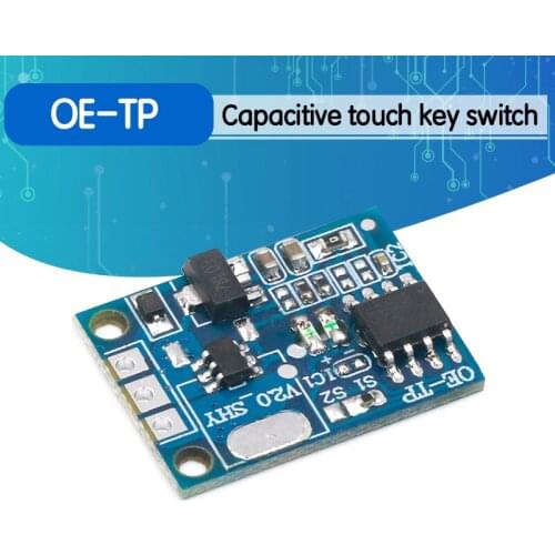 OE-TP capacitive touch button light touch switch module digital touch sensor LED no pole dimming 10A DC 5-12V