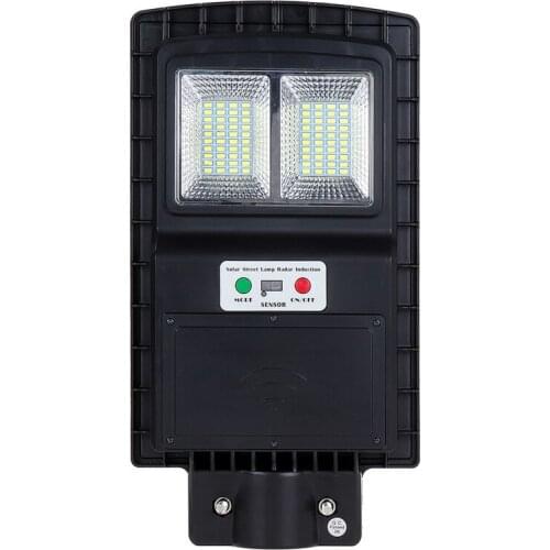 40W LED Solar Wall Lamp Street Light Remote Control Radar Motion Timing Waterproof for Outdoor Garden Support Dropshipping