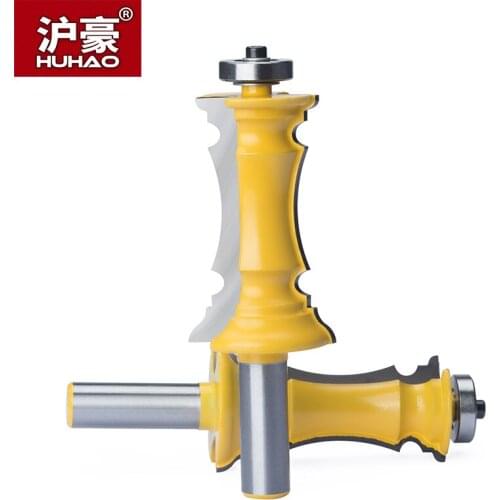 HUHAO 1pc 1/2" Shank Doors And Windows Sets Of Decorative Wire Cutters Line Hand Router Bits Door Cutter Wood Milling Cutter