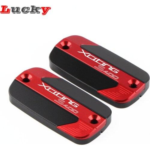 For KYMCO XCITINGS400 XCITING s400 400s 2017-2020 New Motorcycle CNC Accessories Front Brake Reservoir Cover Fluid Tank Oil Cap