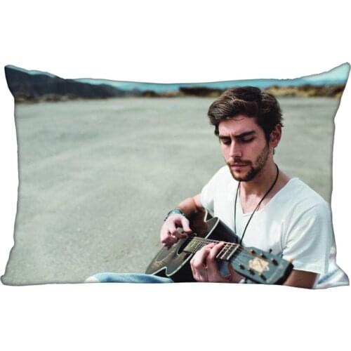Custom Soft Pillow Case Cover 35X45cm (one side) Zippered Pillowcase Alvaro Soler Popular Design
