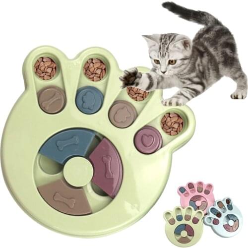 New Interactive Puzzle Feeding Toy Dog Puzzle Platter Training Dog Puzzle Toy Dog Bowl Multifunction Dog Toy Pet Food Dispenser