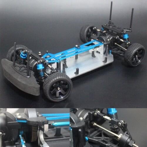 Chassis upgrade version 1/10 RC 4WD Model Car On-Road Drift Car Empty Frame Brushless version Unlimited HSP 94123