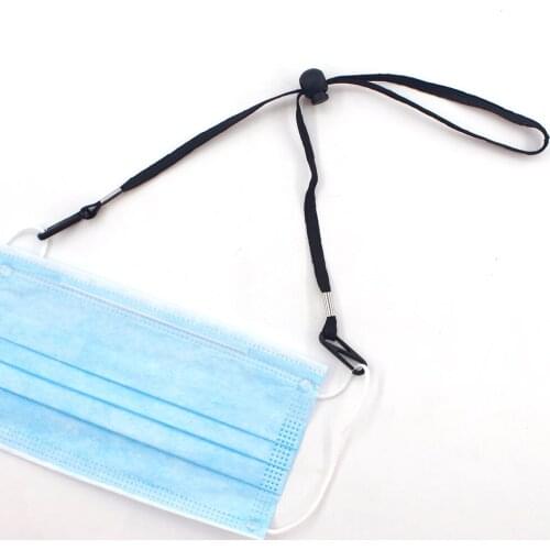 Portable Adjustable Face Mask Glasses Lanyard Handy&Convenient Safety Mask Rest&Ear Holder Rope Face Mask Hang On Neck String