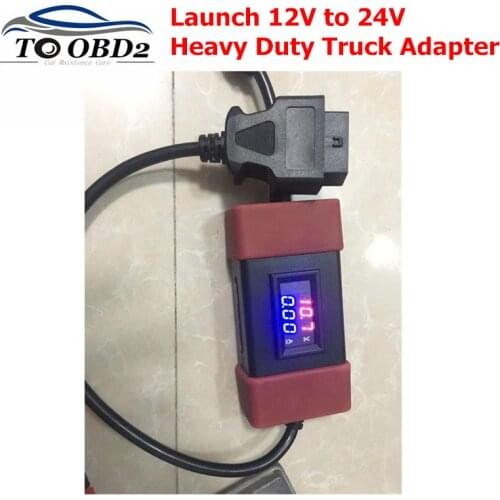 2020 Launch 12V to 24V Adapter Launch Heavy Duty Truck Diesel Adapter Cable for X431 Easydiag2.0/3.0 Golo Carcare FREE Shipping