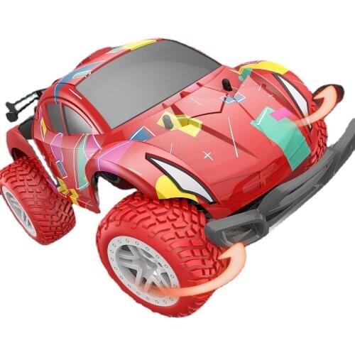 Cross-border new Q version off-road remote control car high-speed charging racing boy model toy car oversized childrens car