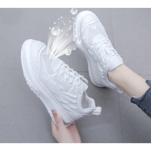 Womens Sports Shoes Fashion Womens Sneakers 2021Chunky Sneakers 2021Women Casual Shoes Thick Shoes Comfortable