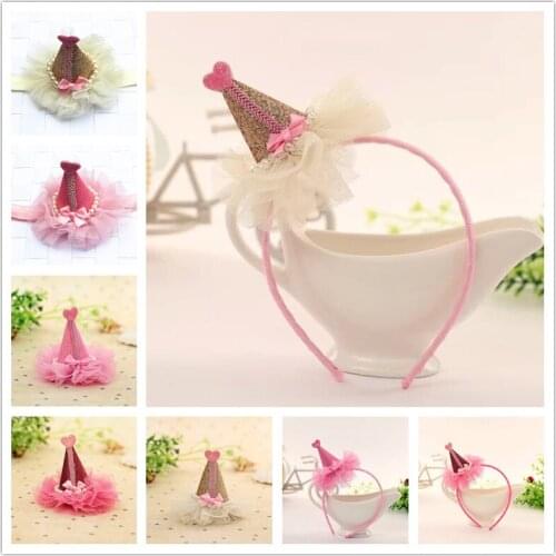 Girl princess crown hair bands for newborns headbands hair accessories kids hair clip head band barrette ornaments headdress