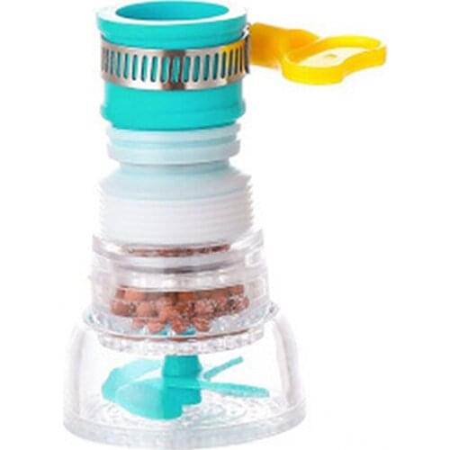 360 Degree Booster Shower Water Filter Tap Head Rotating Faucet Nozzle Tool