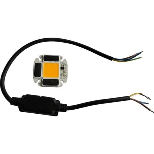 5X Newest 20W/30W/50W/70W integrated IC light engine COB LED connection 220V with Anti stability connect line free shipping